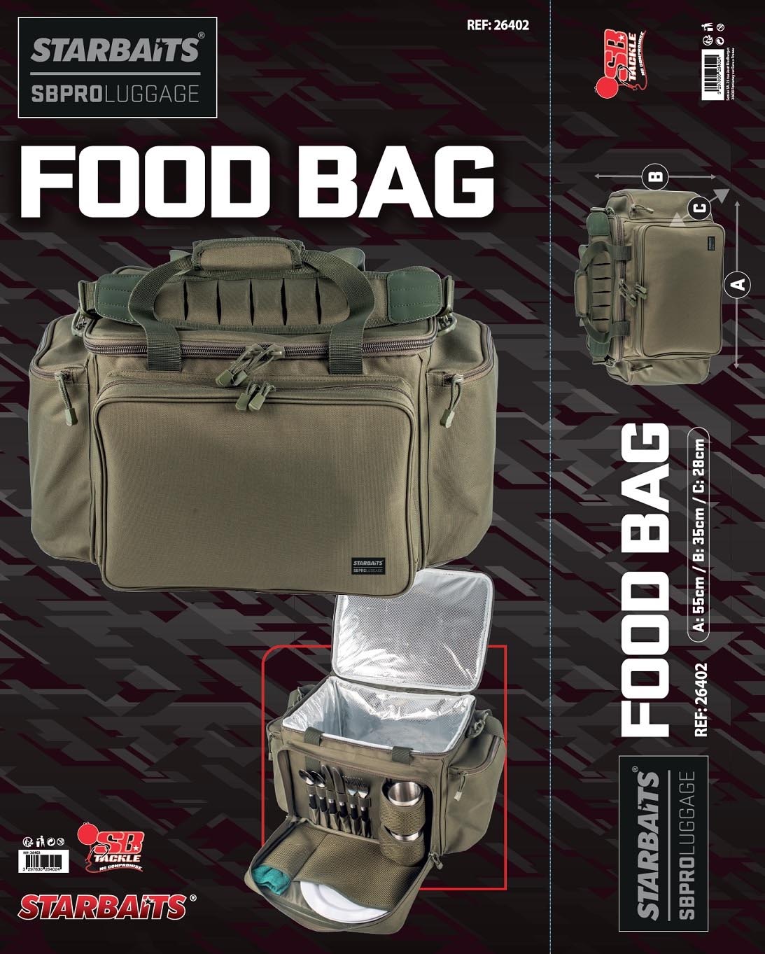 STARBAITS taška jídelní PRO Food Bag