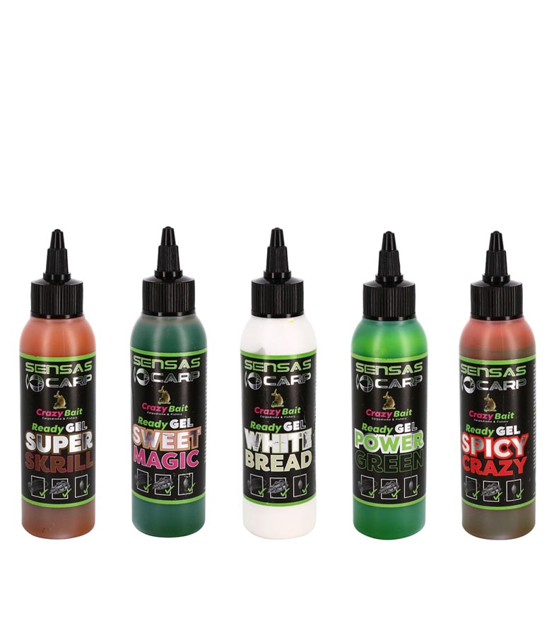 Sensas Crazy Gel 115ml White Bread (sladký chléb)