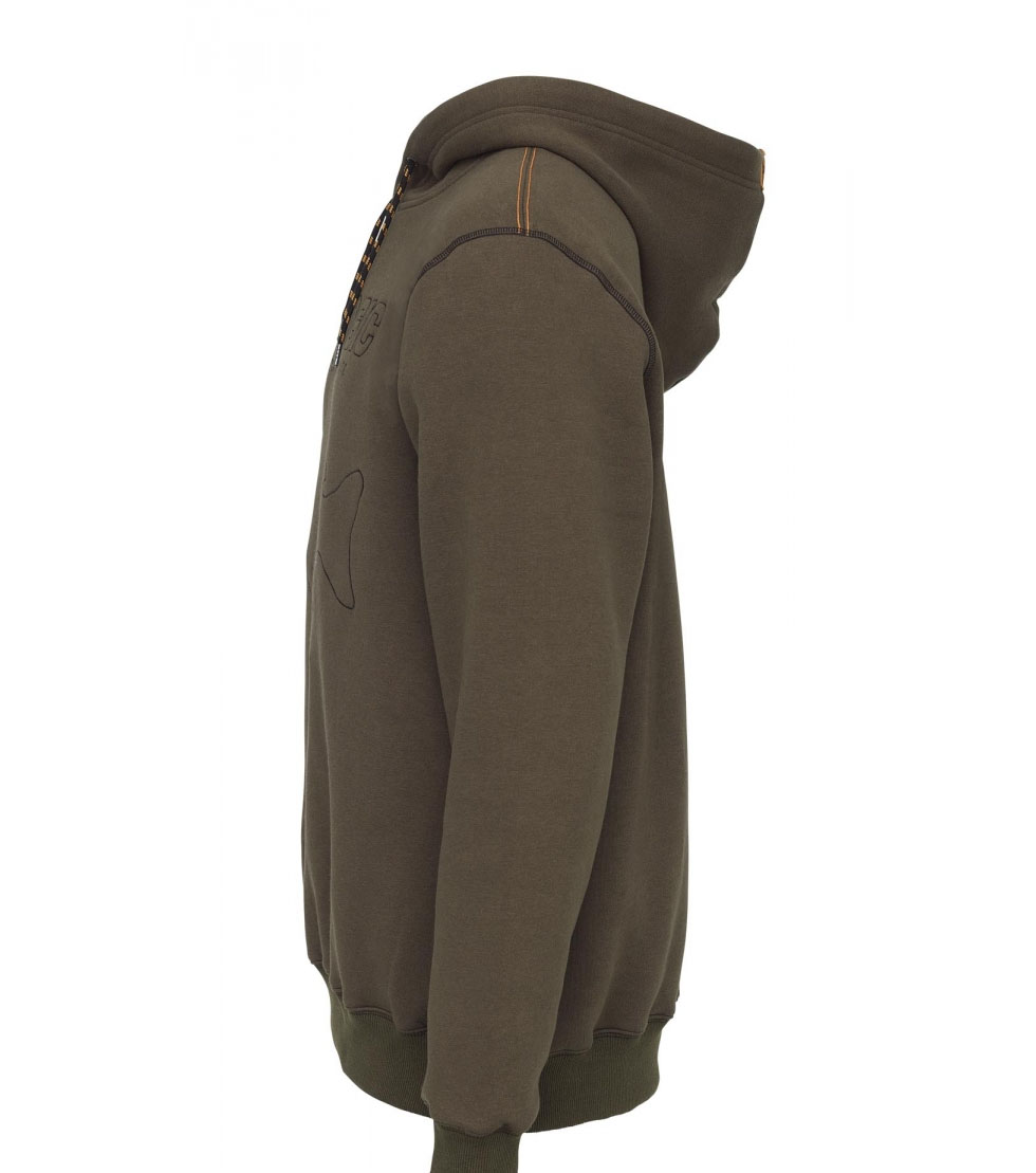 Mikina Prologic Mega Fish Hoodie Army Green XXL