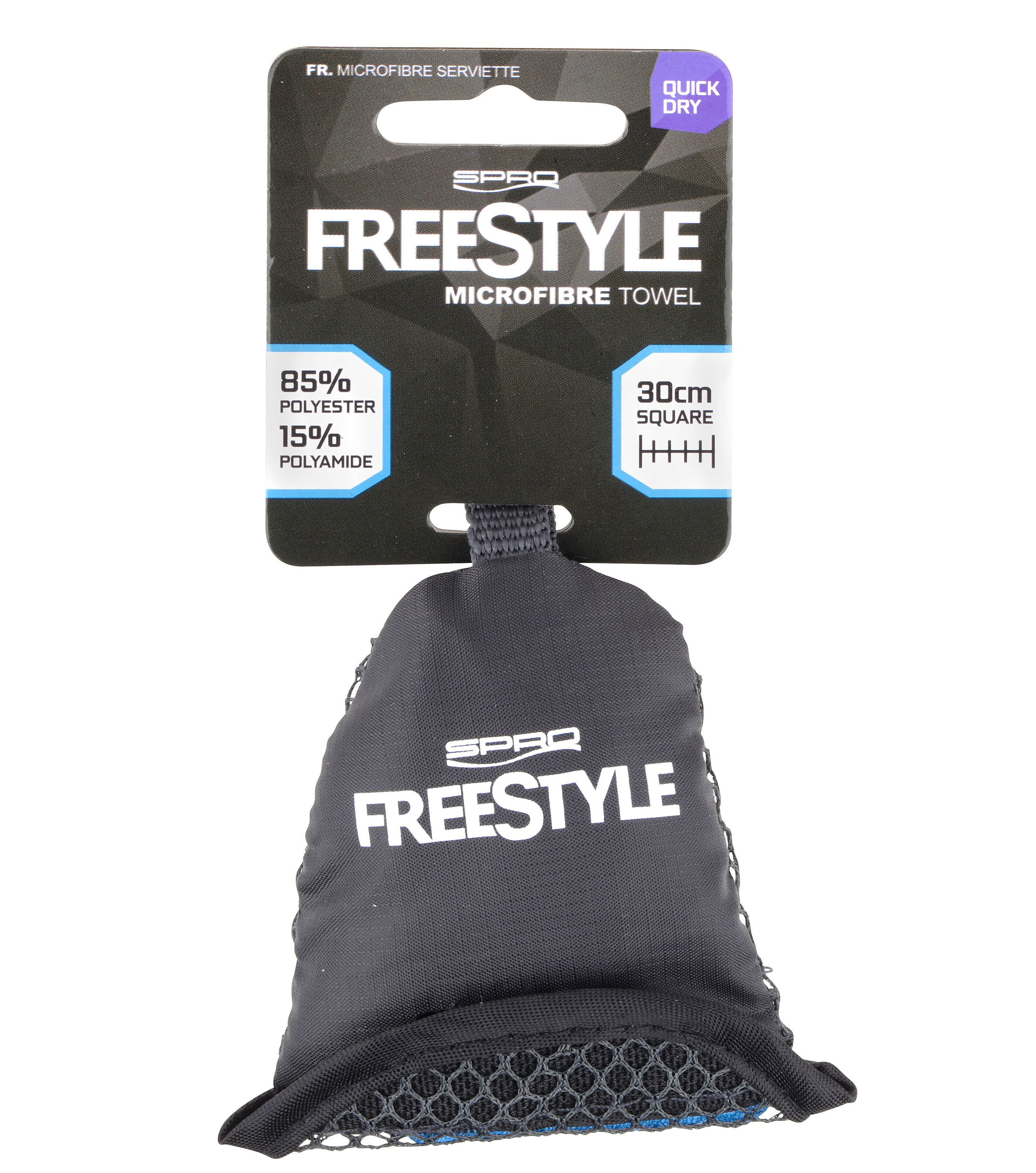 SPRO ručník FreeStyle Microfibre Towel 30x30cm