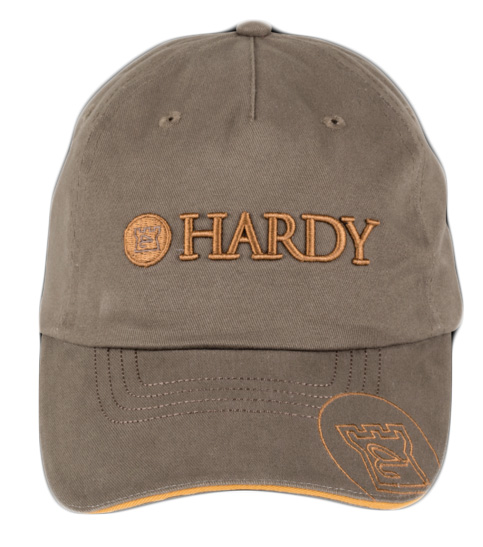 HARDY kšiltovka Classic 3D logo Hnědá