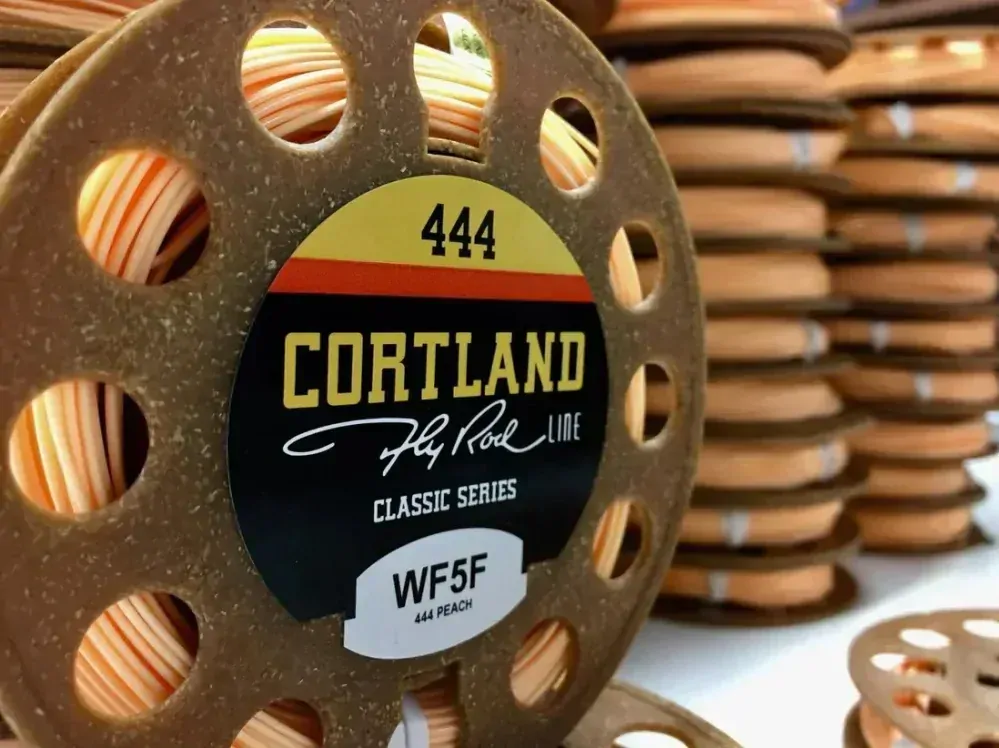 Cortland muškařská šnůra 444 Classic Peach Fresh WF #3