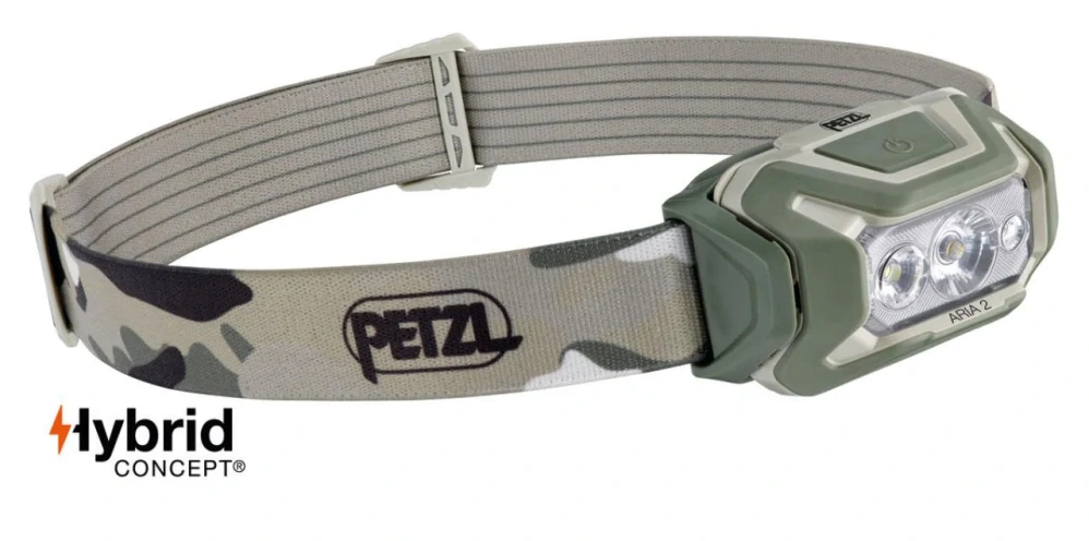 Petzl čelovka Aria 2 RGB Černá