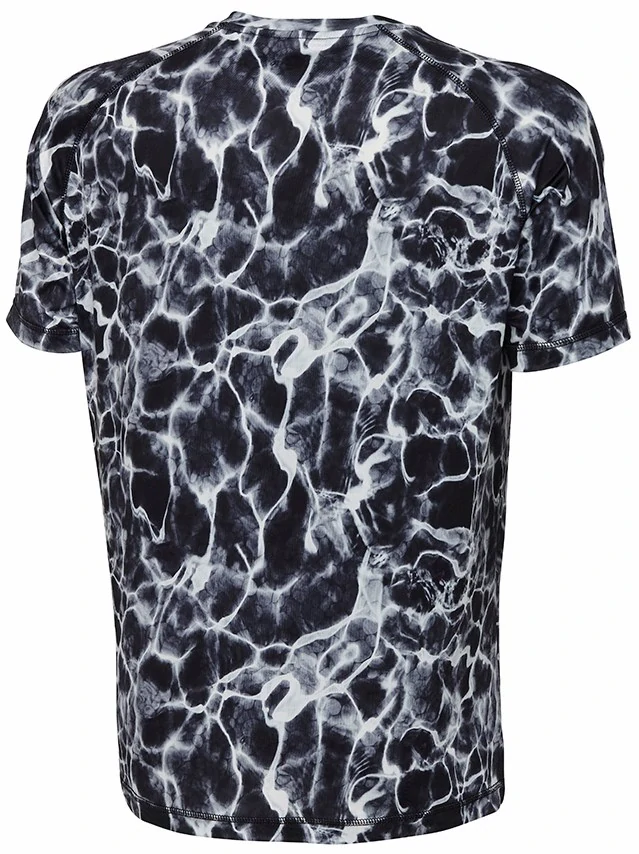 Savage Gear tričko Night UV T Shirt Black Waterprint