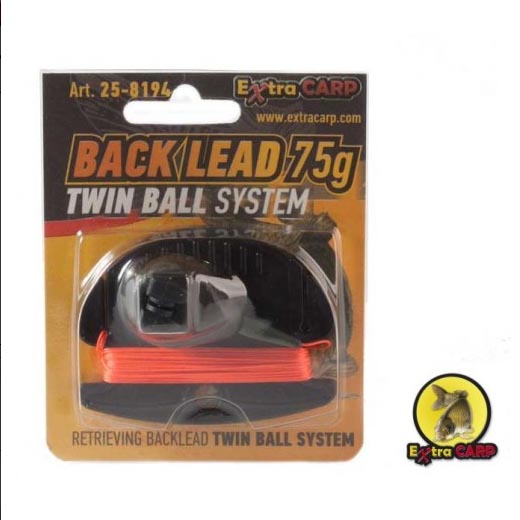 Extra Carp Back Lead Twin Ball 75g
