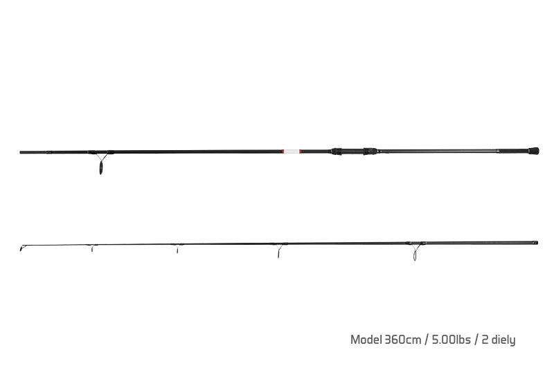 Delphin pruty BOMBER 360cm/5.00lb/2díl