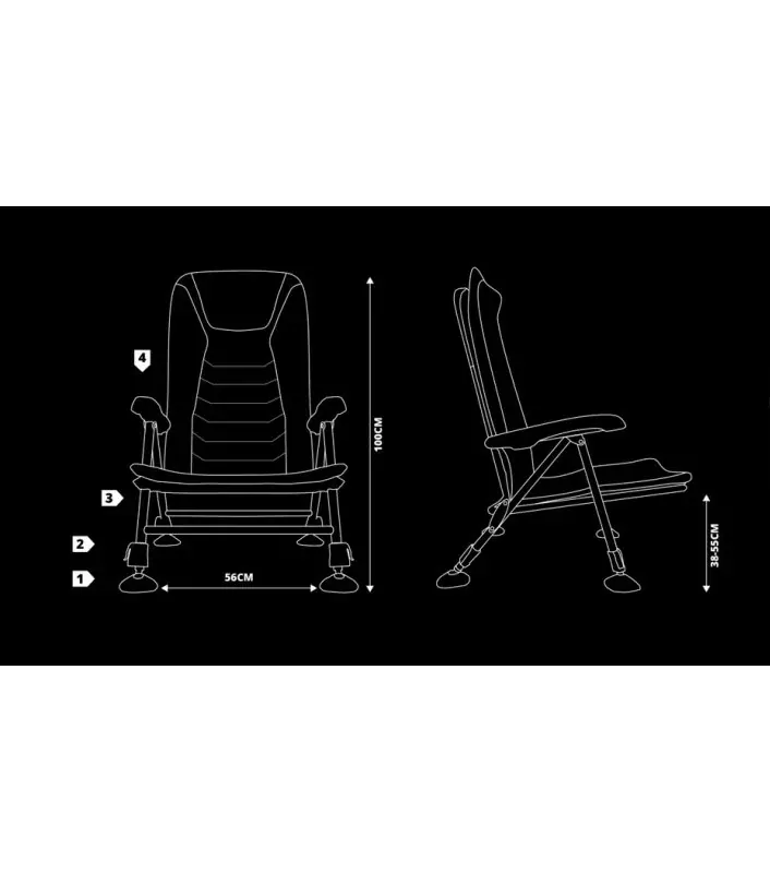 STRATEGY křeslo Lounger XL