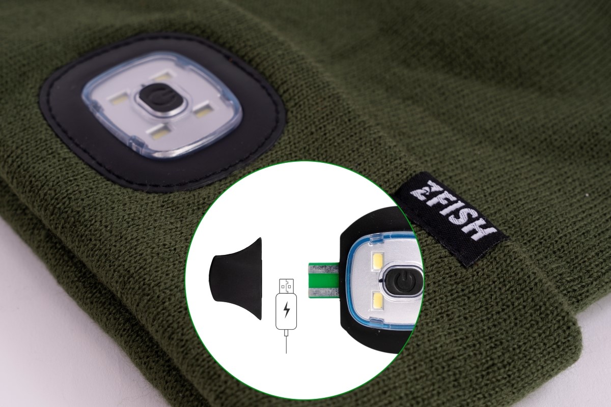 ZFISH ČEPICE LIGHT BEANIE ZELENÁ