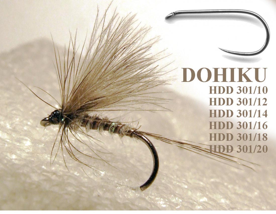 Dohiku háčky HDD 301 muškařský suchý/18