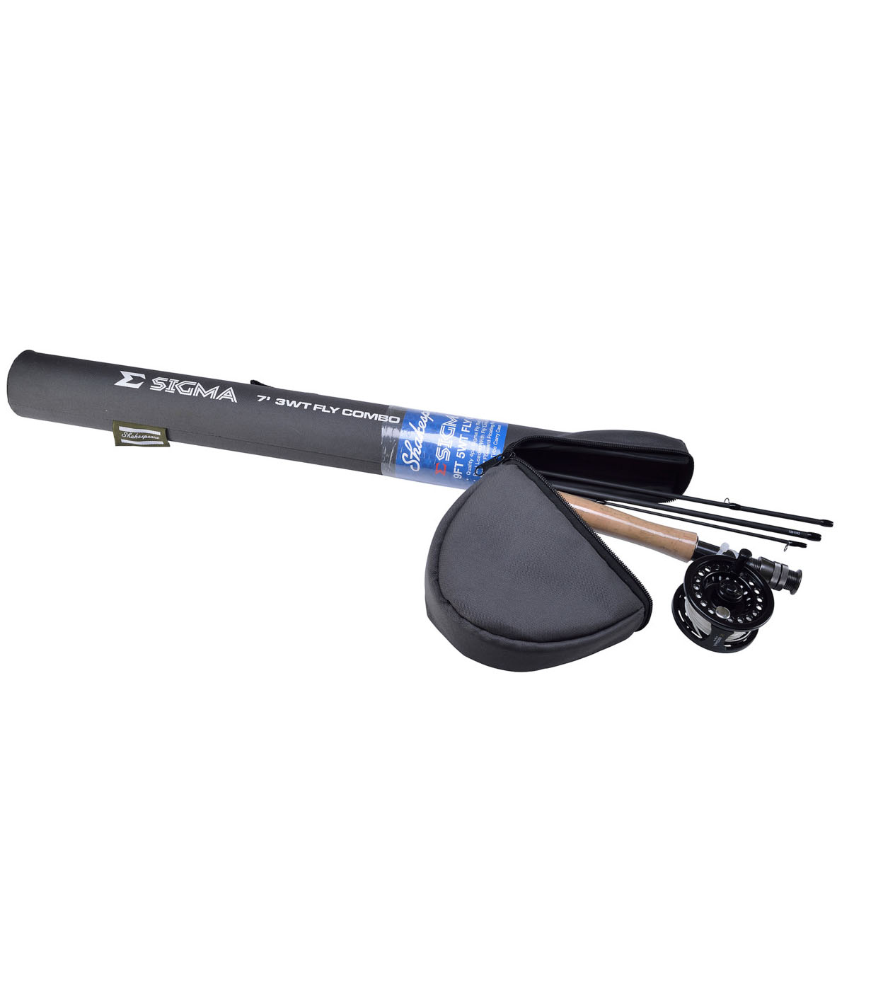 Shakespeare Muškařský SET Sigma Fly Combo AFTMA #5/délka 9´(275cm)