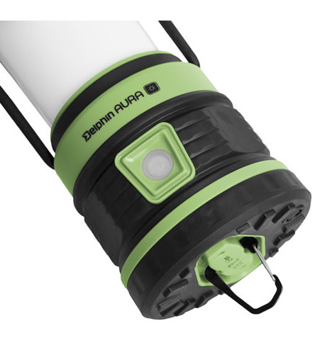 Delphin kempingová lampa AURA