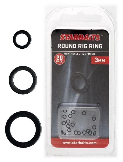 Starbaits Round Ring kroužky kulaté 3mm (20ks)