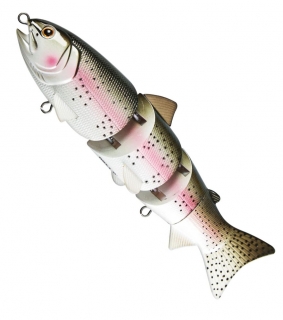 SPRO BBZ-1 wobler Swimbait UV Slow Sinking 6"/15,5cm/59g Rainbow Trout