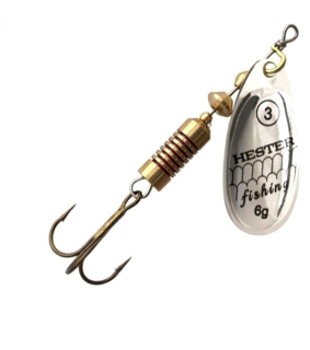 HESTER FISHING rotační třpytka Ospray Silver