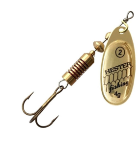 HESTER FISHING rotační třpytka Ospray Gold