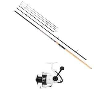 Mitchell SET Mitchellnaviják MX4 Ins Spinning Reel 4000 a Mitchell prut Avocet Feeder RZ 360/90g 3+3-díl