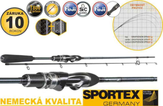 Sportex Přívlačový prut Sportex Graphenon Ultra Light 2-díl