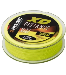 Prologic Vlasec XD Distance Mono Hi Viz Yellow 1000 m