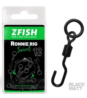 ZFISH Obratlík Ronnie Rig Swivel Matt